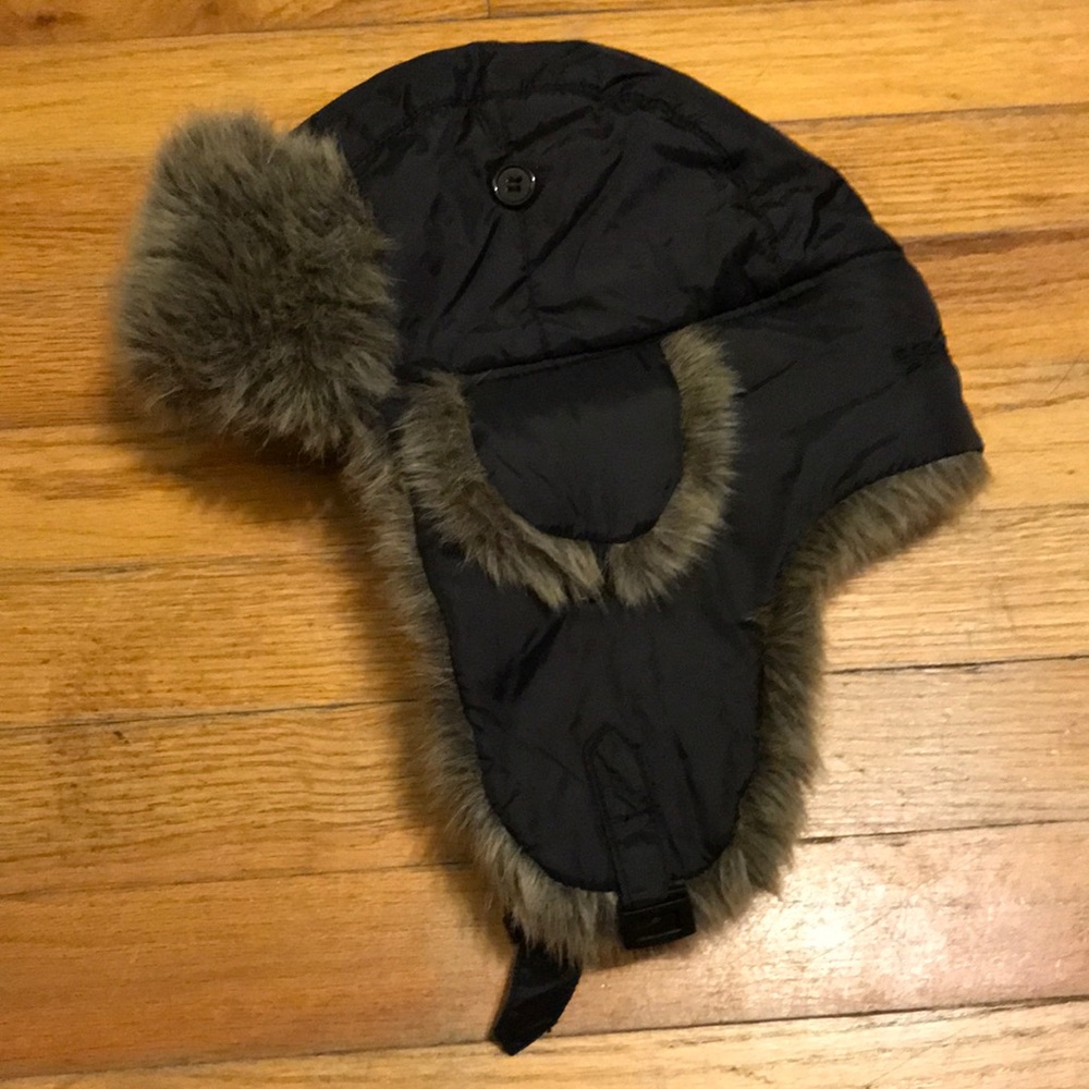 Eddie Bauer Faux Fur Trapper Hat